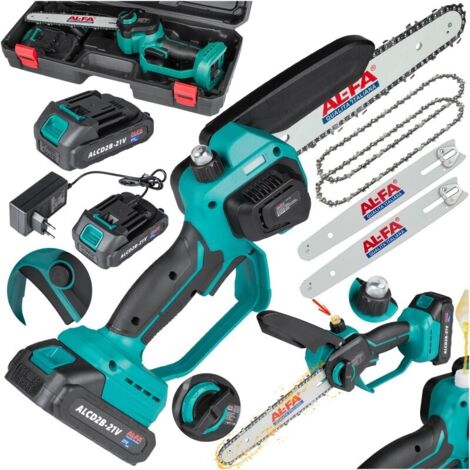 12-Zoll Akku Kettensäge, Für Makita 18V Akku, Bürstenlose Kabellose