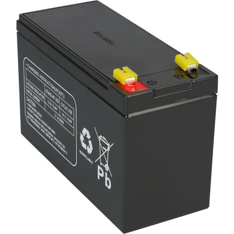 Q-Batteries 6LS-4.5 6V 4.5Ah Blei-Vlies Akku/AGM VRLA : :  Elettronica