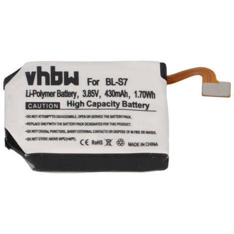 Akku kompatibel LG W200 wie BL-S7, 430mAh