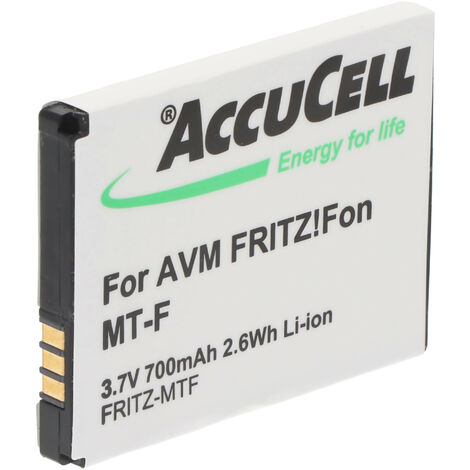 Akku passend für AVM FRITZFon MT-F Akku, 312BAT016 AVM CT5 312BAT006