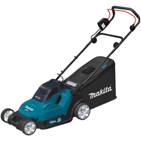 MAKITA Akku-Rasenmäher DLM432PT2 2x18V/5,0 Ah, Doppelladegerät