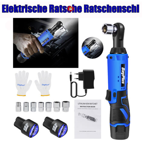 Akku-Ratsche Ratschenschl ssel 120Nm Elektrische Knarrenschl ssel Satz 3/8 Zoll