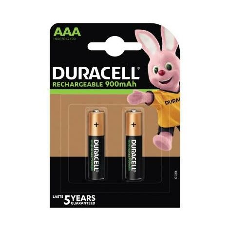 LIDERPAPEL Akku Rechargeable AAA/Micro HR03 Nickel-Metallhydrid 1,2V 900 mAh 2 St./Pack.