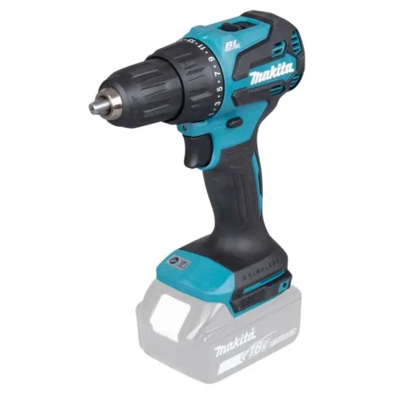 Perceuse Visseuse Percussion Makita DHP490Z – 18V Li-Ion, 3 Modes, 65 Nm