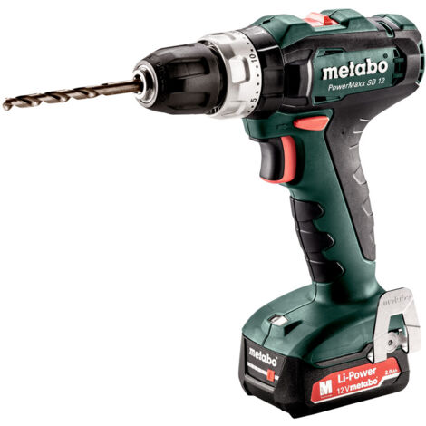 Akku Schlagbohrschrauber Metabo PowerMaxx SB 12 12V