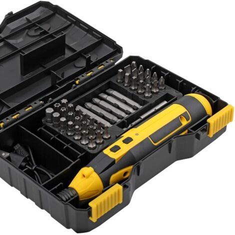 Akku-Schraubendreher, 4V wiederaufladbarer Lithium-Ionen-Akku-Bohrschrauber, Reparaturwerkzeug