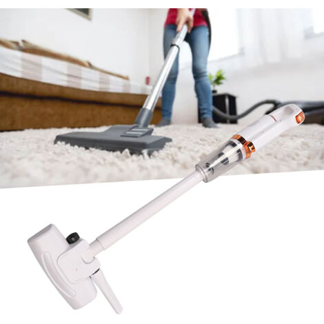 Akku-Staubsauger - Mano Ultra-Light Stick-Modell - 8500 Pa Saugleistung - 500 ml Tankinhalt - Weiß für Böden und Teppiche