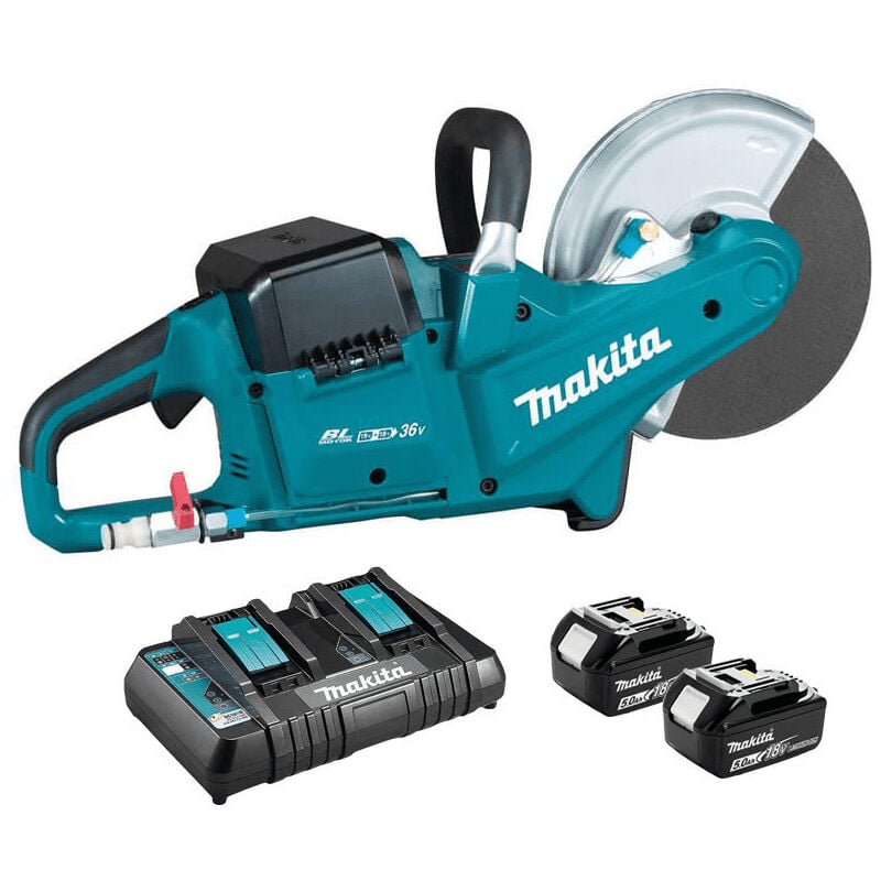 Image of Makita - Schneidemaschine 36V lxt Li-Ion Ø230 mm (2x5,0 Ah) DCE090T2X1