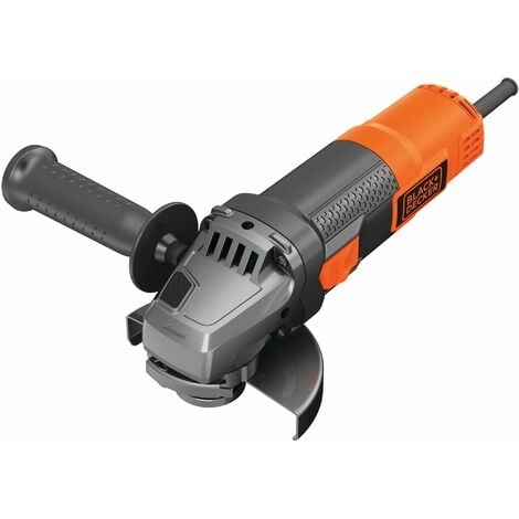 BLACK & DECKER BLACK+DECKER BEG120 Einhand Winkelschleifer 800W Ø 115 mm mit Sanftanlauf