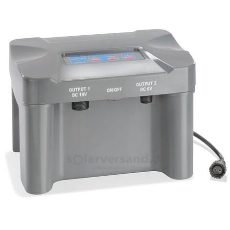 Akkubox 12V/7Ah für Solar-Teichpumpen, esotec 101816