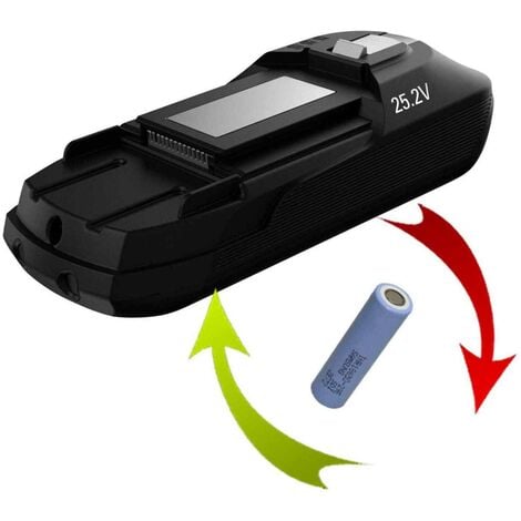 HKM AKKUTECHNIK Akkureparatur / Zellentausch für Rowenta Staubsauger Akku 25,2 V