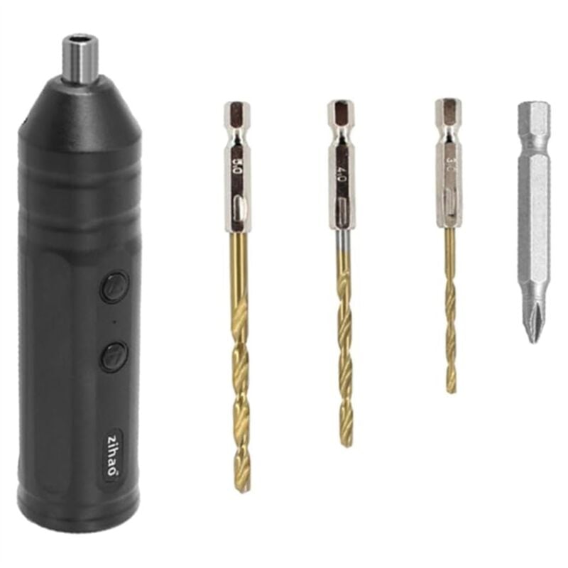 Image of Akkuschrauber USB C wiederaufladbarer Mini-Bohrer Elektrowerkzeug-Set