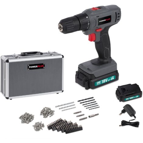 Akkuträgerbohrerset 18v Lithium 153 Zubehör