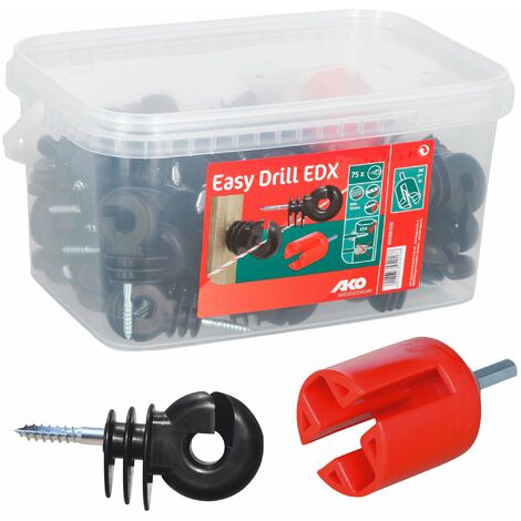 75 Isolatoren Easy Drill Ringisolator EDX AKO+Hilfe 