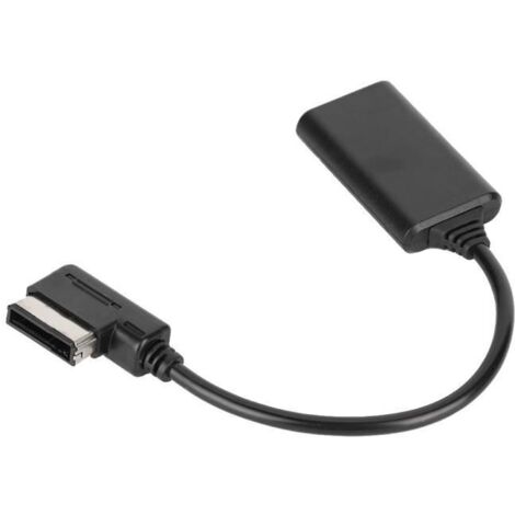 Akozon Bluetooth 5.0 AUX adaptateur d\'interface de musique câble Audio convient pour AMI MMI MDI A1 A3 A4 A5 A6 A7 A8 Q3 Q5