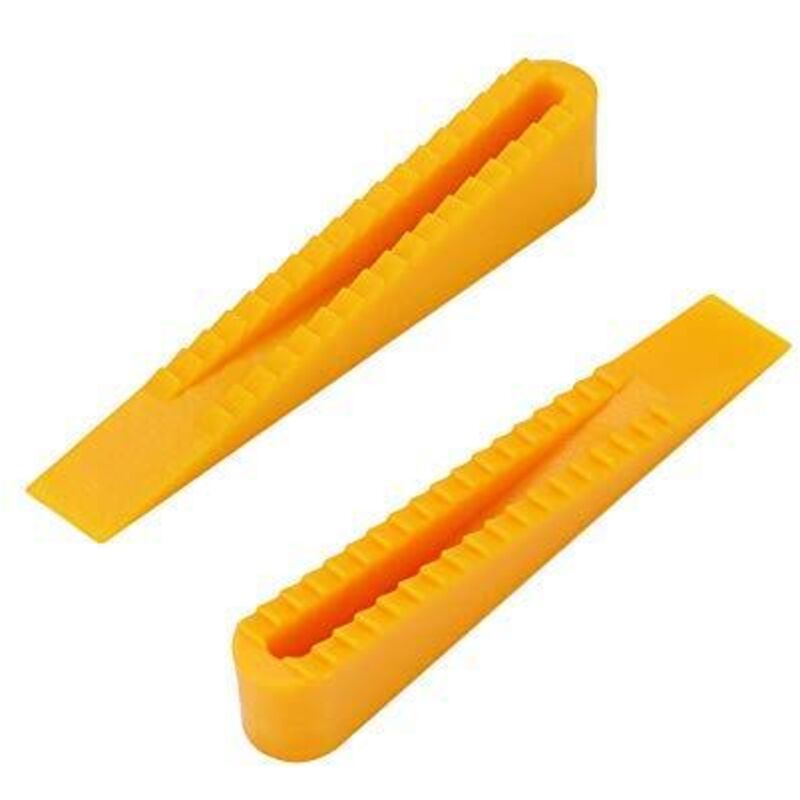 Image of Akozon Fliesen-Eckverbinder, 100 Stück, Fliesen-Nivelliersystem, Fliesenabstandshalter