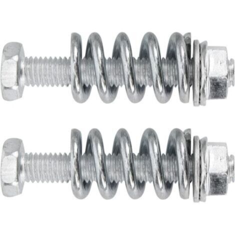Akozon Kit de Réparation D'échappement en Métal 8 Pièces avec Boulons, écrous, Ressorts, Joints et Accessoires Automobiles en Acier