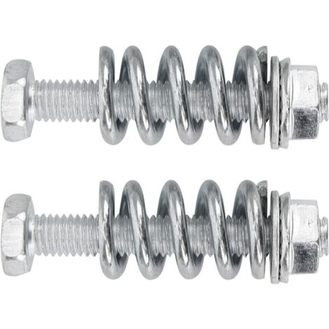 Akozon Kit de Réparation D'échappement en Métal 8 Pièces avec Boulons, écrous, Ressorts, Joints et Accessoires Automobiles en Acier