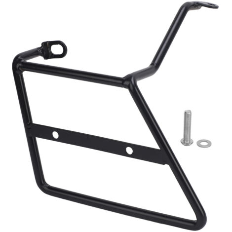 Akozon Motorrad-Satteltaschenhalterung, 9 mm, hart eloxiert.