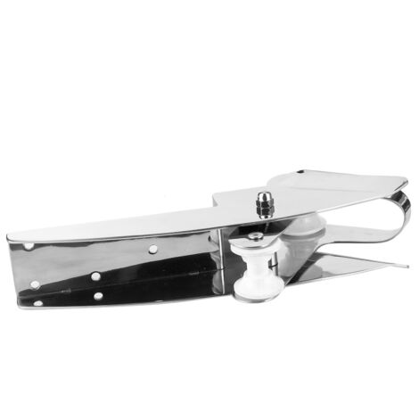 Akozon Porte-Ancre Accessoire de Bateau Rouleau D'ancre D'étrave de Bateau Acier Inoxydable 316 7,5 à 15 Kg (420 Mm/16,5 Pouces) pour Accessoire de Matériel de Navire Marin.