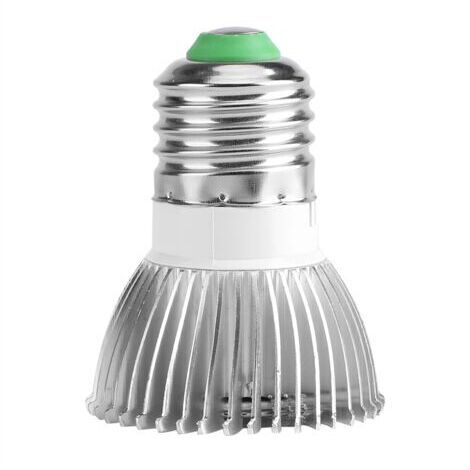 Akozon Spectre Complet 85-265V 18W 18 LED Lampe de Culture Ampoule de Jardinage de Semis de Serre, Lumière de Croissance de Plantes Hydroponiques pour la Plantation de Fleurs en