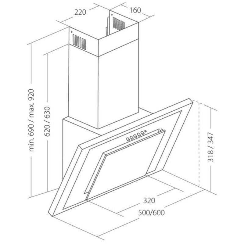 Akpo - WK-4 Nero Eco 50 Mural Blanc