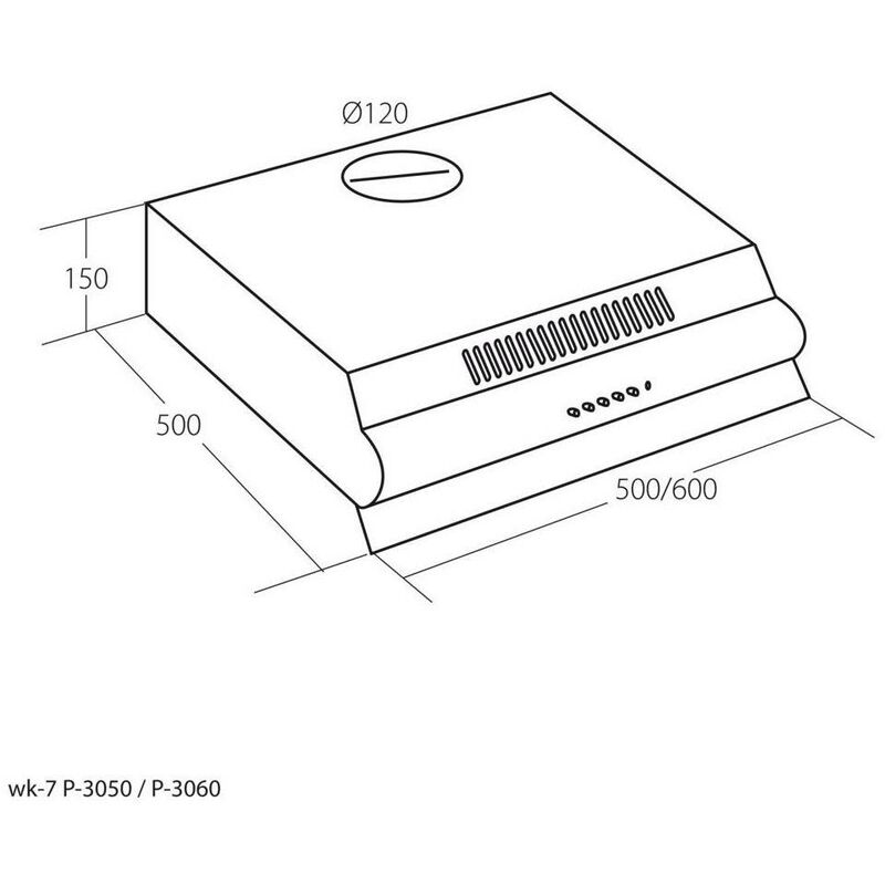 

wk-7 p 3050 cooker hood - Akpo