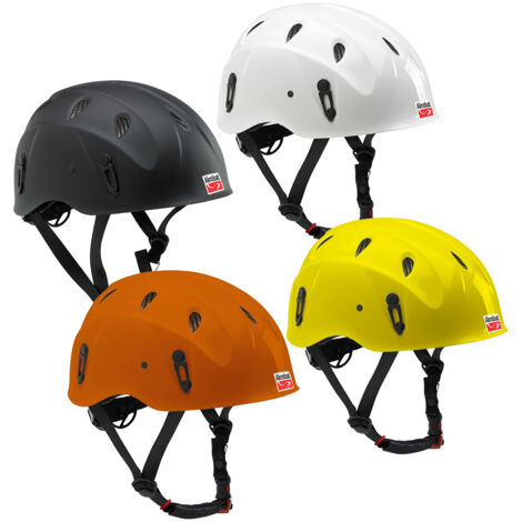 Akrobat AK9055-060 Sassongher Casque d'échafaudage EPI Noir EN397:2012