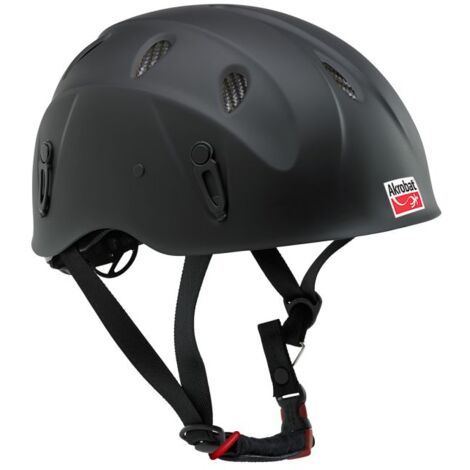 Akrobat AK9055-060 Sassongher Elmetto Per Ponteggi DPI Nero EN397:2012