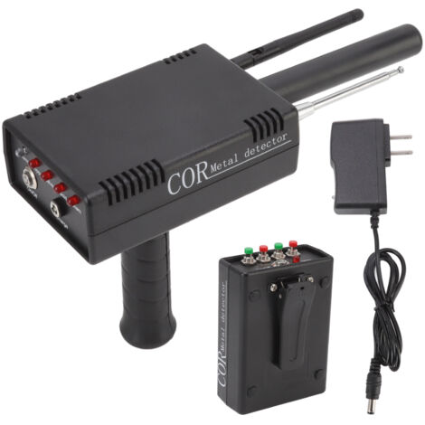 AKS Professional Metalldetektor, 1200 m Reichweite, 25 m Tiefe, Scanner-Ausrüstung, 100–240 V US-Stecker
