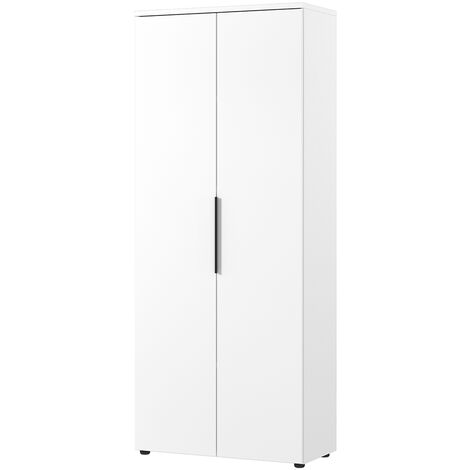 Aktenschrank 81cm, weiß, MEMPHIS-01