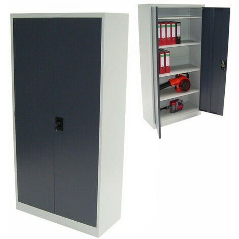 Aktenschrank Werkstattschrank XXL 180x115x40cm Büroschrank Metallschrank 57013