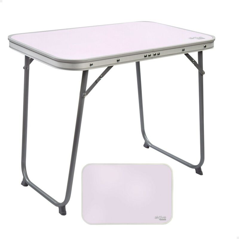 

Mesa plegable de acero para camping Aktive