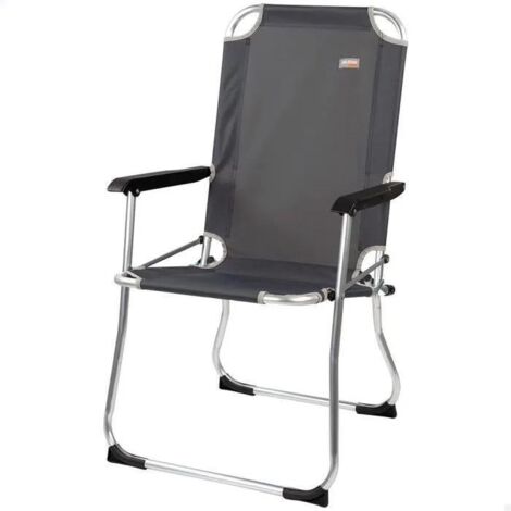 Aktive 54x57x91 Cm Folding Chair Gris Anthracite