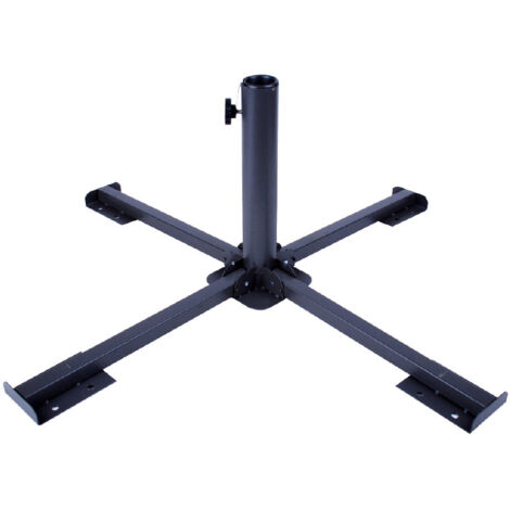 Aktive Base Pliable Noir pour Parasol Jardin Stable