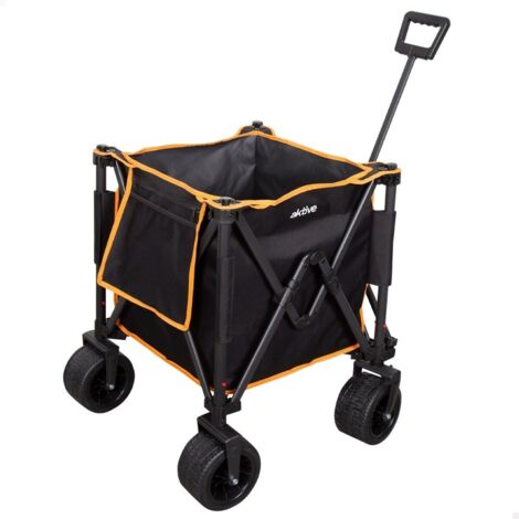 Aktive Chariot Multi-usages Orange Pliable et Robuste
