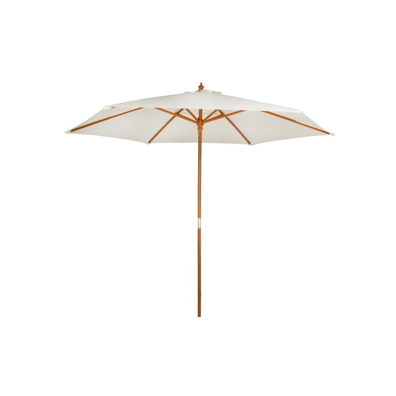

Active - Parasol hexagonal d300 cm aktive garden color crema mástil de madera