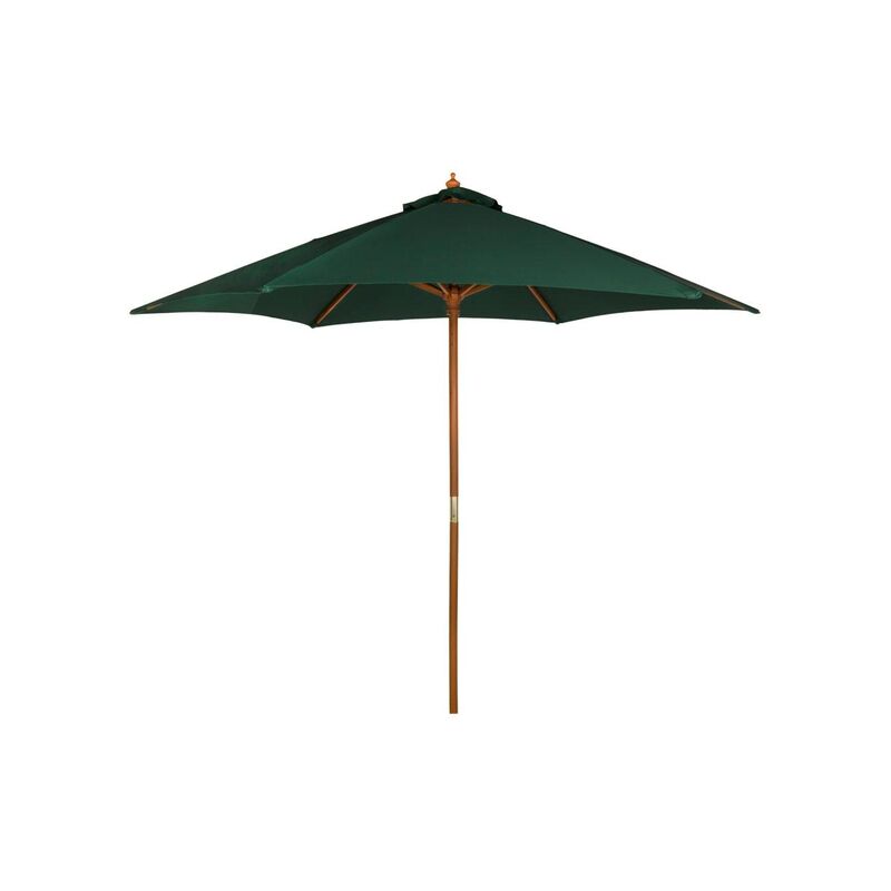 

Active - Parasol hexagonal aktive garden d270 cm color verde mástil madera