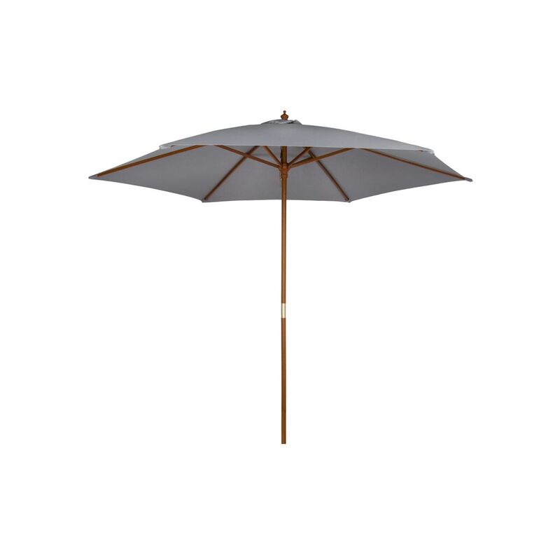 

Active - Parasol hexagonal aktive garden d300 cm color antracita mástil madera