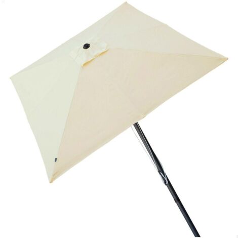 Aktive Parasol Square beige 300x300 cm aluminium