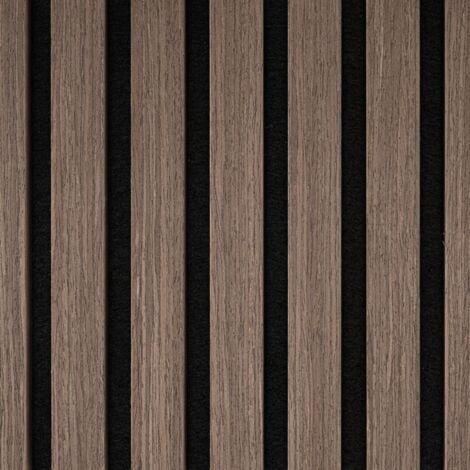 Dunkle Eichen-Optik WallArt