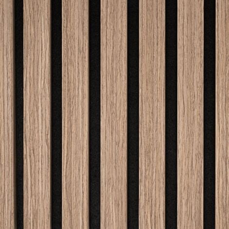 Aku Akustik-Wandpaneele Klassisch Eichen-Optik 4 Stk. WallArt