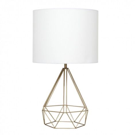 AKUNADECOR Abrantes Lampe à poser 1xe27 Or 56x32d De