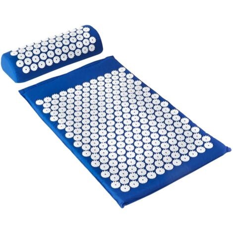 NORTHIX Akupressurmatte und akupressurkissen - blau