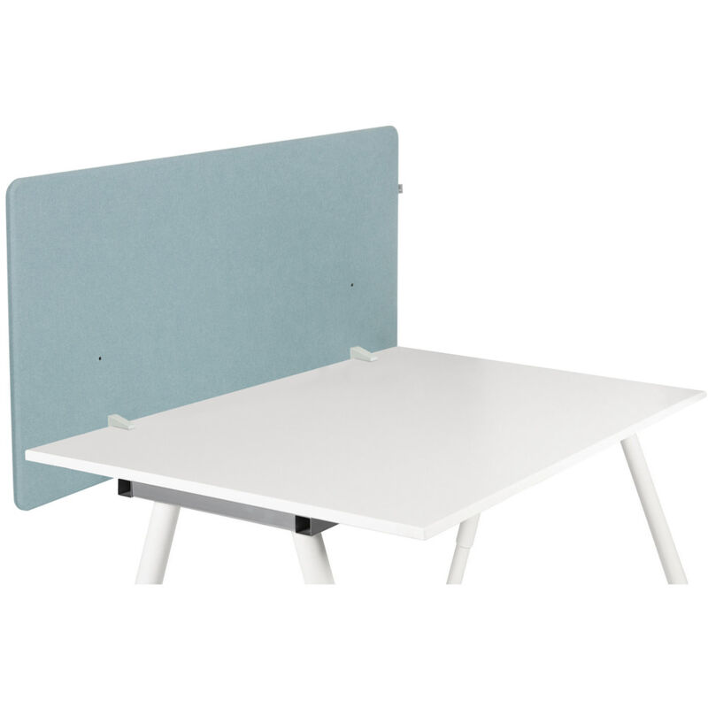 Akustik Tischtrennwand Flexmiut D1 120 Cm Blau Hjh Office