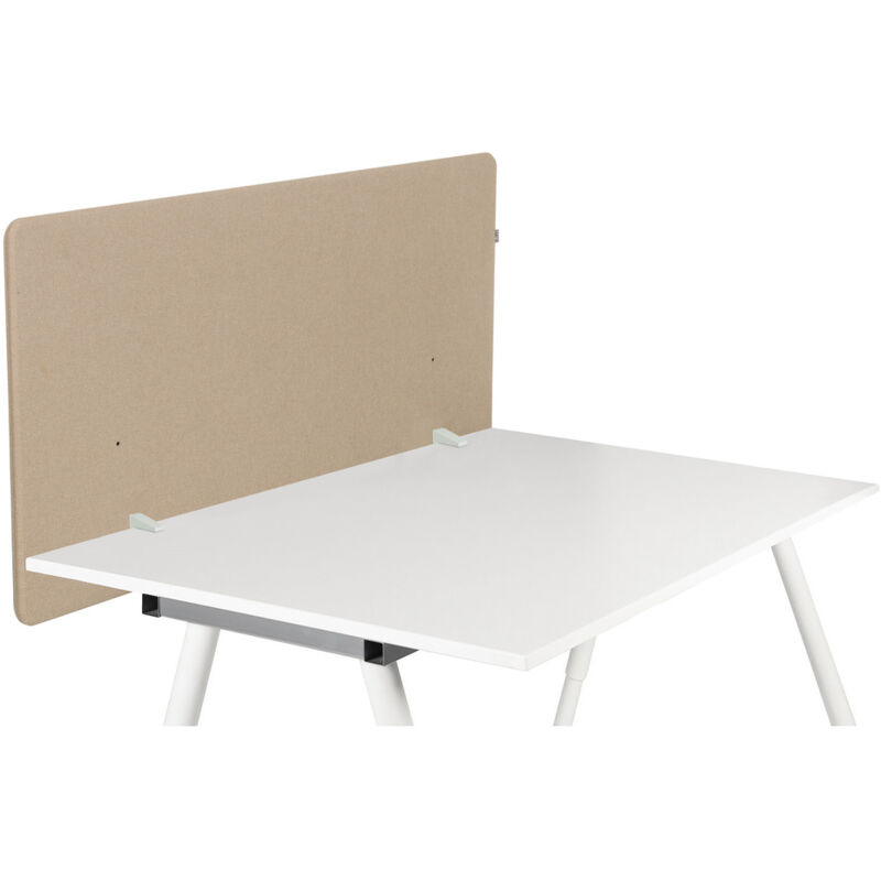 Akustik Tischtrennwand Flexmiut D1 120 Cm Beige Hjh Office