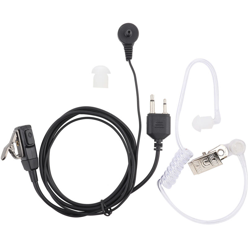 Image of Akustisches 2-Pin-Headset mit PTT-Taste und Mikrofon für Icom-Walkie-Talkies