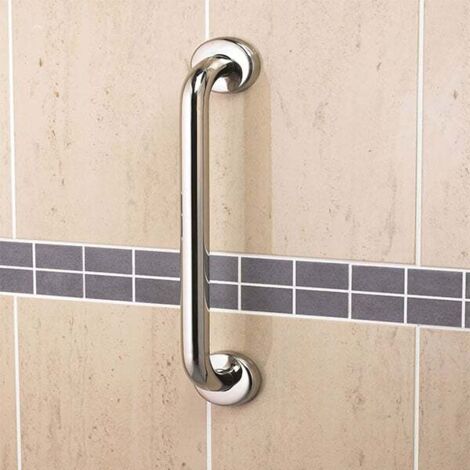 AKW 1200 Series Straight Grab Rail 600mm Length Stainless Steel