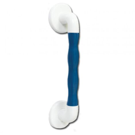 AKW 1600 Series Natural Grip 35mm Diameter Straight Grab Rail 600mm Length - Blue