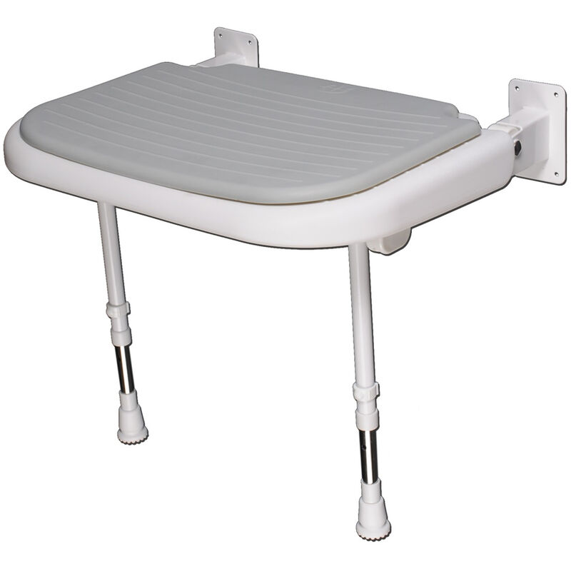 4000 Series Extra Wide Padded Shower Seat Grey - AKW